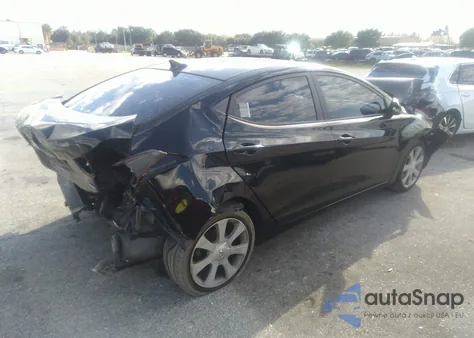 2012 Hyundai Elantra Limited (Ulsan Plant) from USA, damaged, VIN KMHDH4AE7CU228663